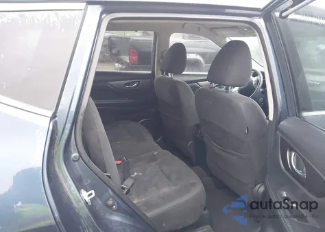 2016 Nissan Rogue Sv из США, поврежденный, VIN KNMAT2MV0GP593387